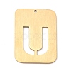Ion Plating(IP) 304 Stainless Steel Pendants STAS-K216-49U-G-1