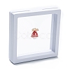 Square Transparent PE Thin Film Suspension Jewelry Display Box CON-D009-01A-05-1