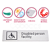 430 Stainless Steel Sign Stickers STAS-GF0001-06C-4