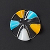 Transparent Resin Pendants RESI-E029-03E-4