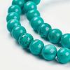 Natural Magnesite Beads Strands G-K205-02-8mm-3