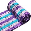 Tricolor Plastic Paillette Elastic Trim EW-WH0013-26-1