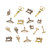 PANDAHALL ELITE 90 Pcs 9 Styles Tibetan Style Alloy Pendants TIBEP-PH0001-20-1