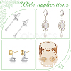 Wood Earring Display Card with Hanging Hole DIY-WH0320-20B-6