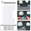 Resin Mesh Canvas Bag Sheets DIY-WH0260-18-6