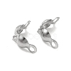 Non-Tarnish 304 Stainless Steel Bead Tips STAS-P319-33P-01-2
