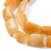 Natural Topaz Jade Beads Strands G-T047-B05-01-4