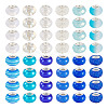 120Pcs 12 Colors Imitation Pearl Style Resin European Beads RPDL-TA0001-11-2