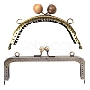 2Pcs 2 Style Iron Purse Frame Handle FIND-WR0002-95-1