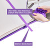 Elastic Cloth Book Cover AJEW-WH0696-009F-6