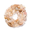 Natural Cherry Blossom Agate Beads Strands G-G146-A31-01-3