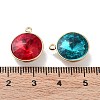 Faceted Glass Pendants STAS-P339-02G-3