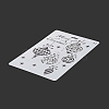 Creative Christmas Plastic Drawing Stencil DIY-L007-11-2