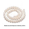 Natural Cultured Freshwater Pearl Beads Strands PEAR-R063-16-4
