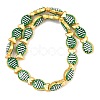 Baking Paint Opaque Glass Enamel Beads GL-CBA4370-01A-1