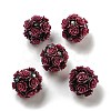 Acrylic Handmade Polymer Clay Rhinestone Beads FIND-Z036-01A-3