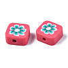 Handmade Polymer Clay Beads CLAY-N008-034B-3