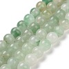 Natural Green Aventurine Beads Strands G-Q462-8mm-20B-2