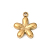304 Stainless Steel Pendants STAS-L283-25G-01-1