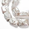Natural Baroque Pearl Keshi Pearl Beads Strands PEAR-T001-03-1