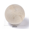 Natural Wooden Round Ball WOOD-T014-20mm-3