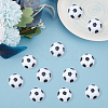 50Pcs Opaque Resin Cabochons RESI-SC0036-54-7