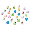 48Pcs 6 Colors Mini Cute Resin Octopus Ornament AJEW-FH0003-96-1