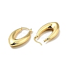 Rack Plating Brass Chunky Hoop Earrings for Women EJEW-G288-35E-G-2