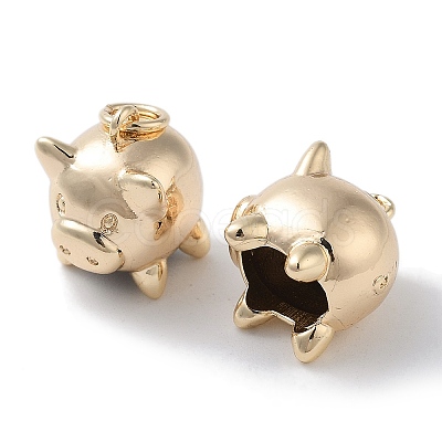 Brass Charms LS-KK-C077-11G-1