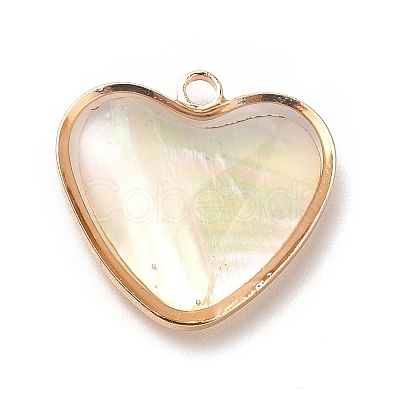 Brass Enamel Pendants KK-K252-10G-04-1