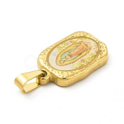 PVD Vacuum Plating 304 Stainless Steel Pendants STAS-A073-04G-01-1