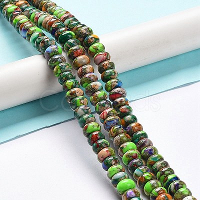 Natural Imperial Jasper Beads Strands G-C034-01B-1