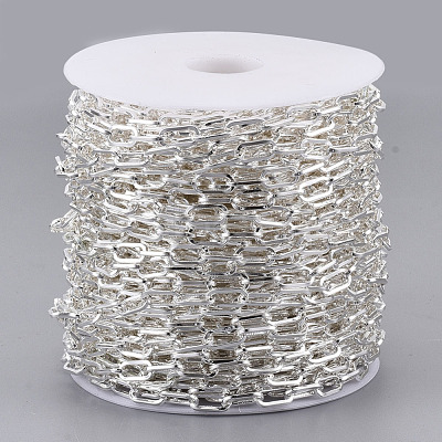 Unwelded Iron Paperclip Chains CH-S125-02E-S-1