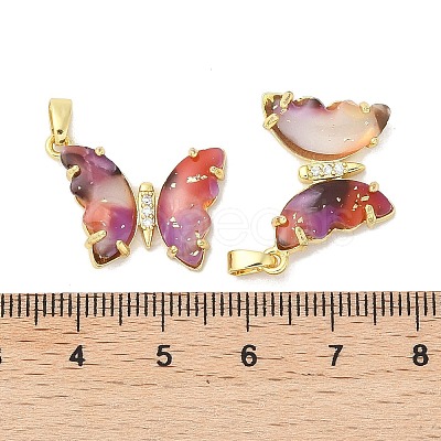 Rack Plating Brass Pendants KK-U011-01G-E-1