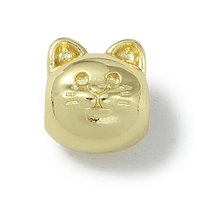 Rack Plating Brass Beads KK-A220-19A-G-1