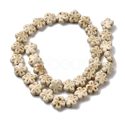 Handmade Porcelain Beads Srands PORC-K010-03B-1
