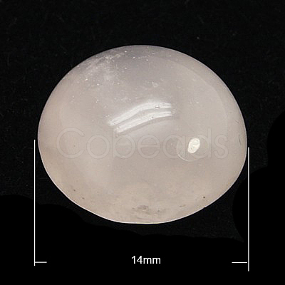 Half Round/ Dome Gemstone Cabochons G-H1596-FR-14mm-12-1