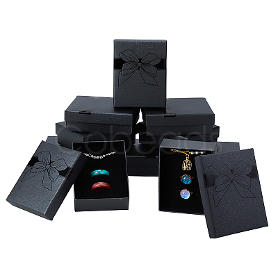 10Pcs Cardboard Jewelry Boxes CBOX-PH0002-09B-1
