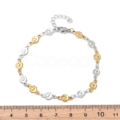 304 Stainless Steel Chain Bracelets BJEW-P376-04A-1