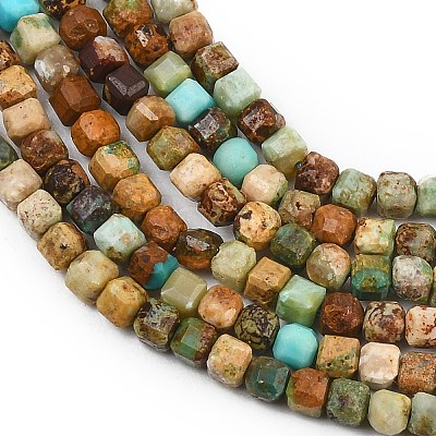 Natural Anhui Turquoise Beads Strands GG-CBA5BAE-A01-1