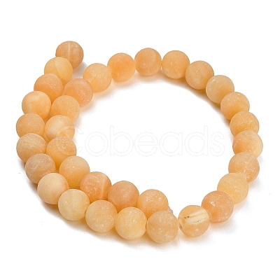 Natural Yellow Calcite Beads Strands GG-CBAA3AB-03-12mm-1