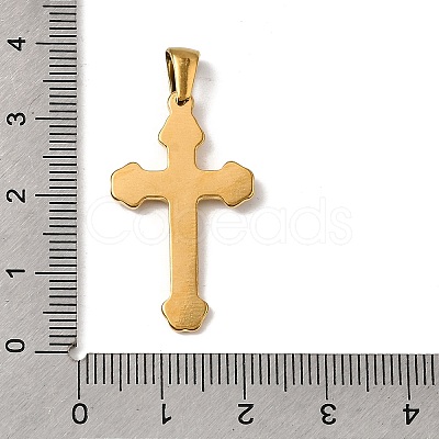 Hand Polished 304 Stainless Steel Pendants STAS-B094-03B-G-1