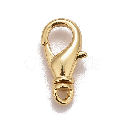 Brass Lobster Claw Clasps LS-KK-M229-50G-1
