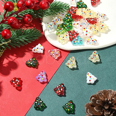 6Pcs Handmade Bumpy Glass Beads Strands LAMP-FS0001-16E-1