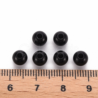 Opaque Acrylic Beads MACR-S370-C6mm-S002-1