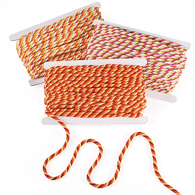 60M 3 Colors 3-Ply Twisted Macrame Polyester Cord OCOR-TA0003-48D-1
