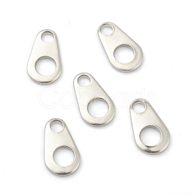 Tarnish Resistant 304 Stainless Steel Chain Tabs STAS-G245-05-1