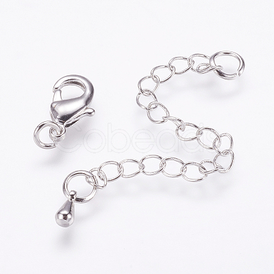 Long-Lasting Plated Brass Chain Extender LS-X-KK-F711-09P-1