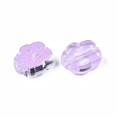 Transparent Acrylic Beads LS-ACRC-S039-06D-1
