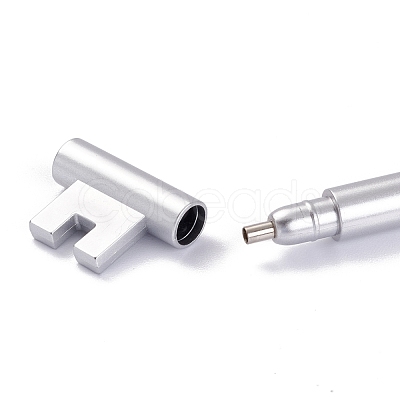 Key Shape Diamond Painting Point Drill Pen AJEW-M028-05B-1